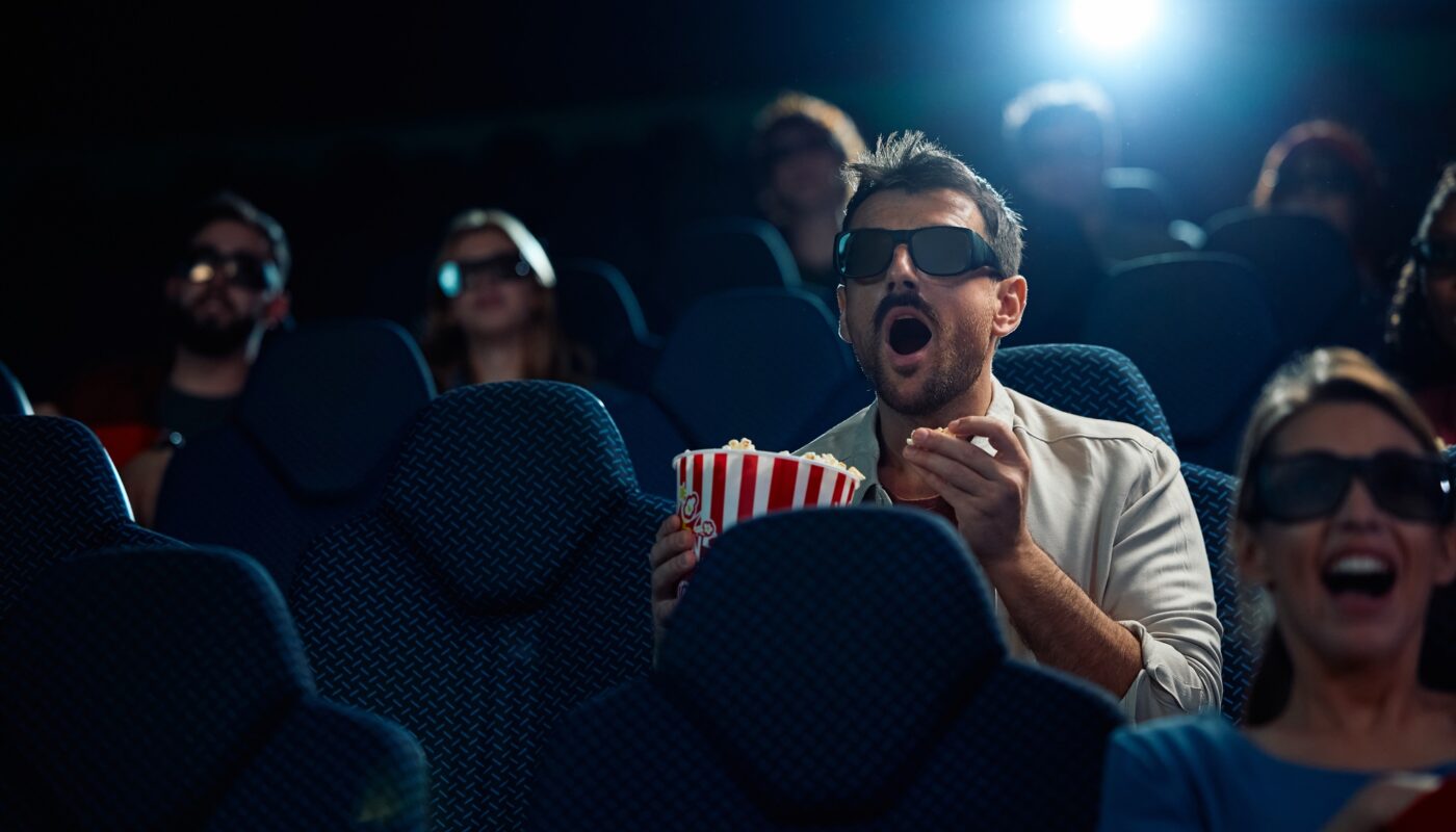 Wow, this 3D movie is amazing!